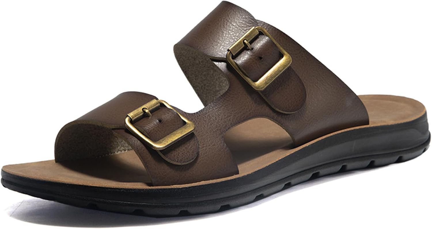 Мужские кожаные шлепанцы Abborora с открытым носком для улицы, комфортные ретро повседневные вьетнамки, летние сандалии-слипоны для мужчин, хаки
Мужские кожаные шлепанцы Abborora с открытым носком для улицы, комфортные ретро повседневные вьетнамки, летние сандалии-слипоны для мужчин, хаки