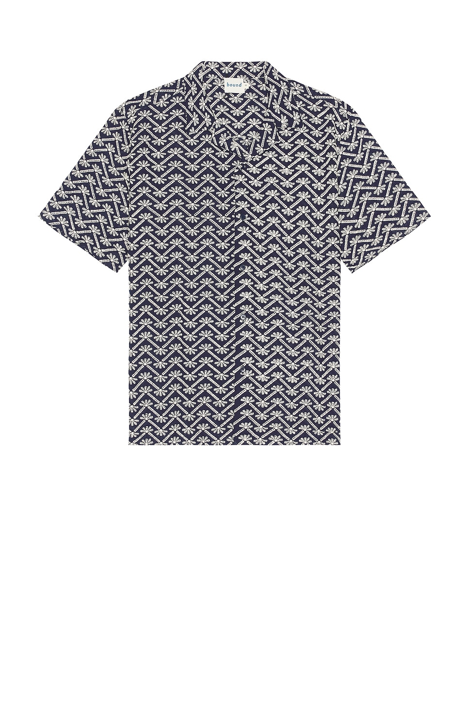 Вышитая кубинская рубашка Bound, синий
Вышитая кубинская рубашка Bound, синий