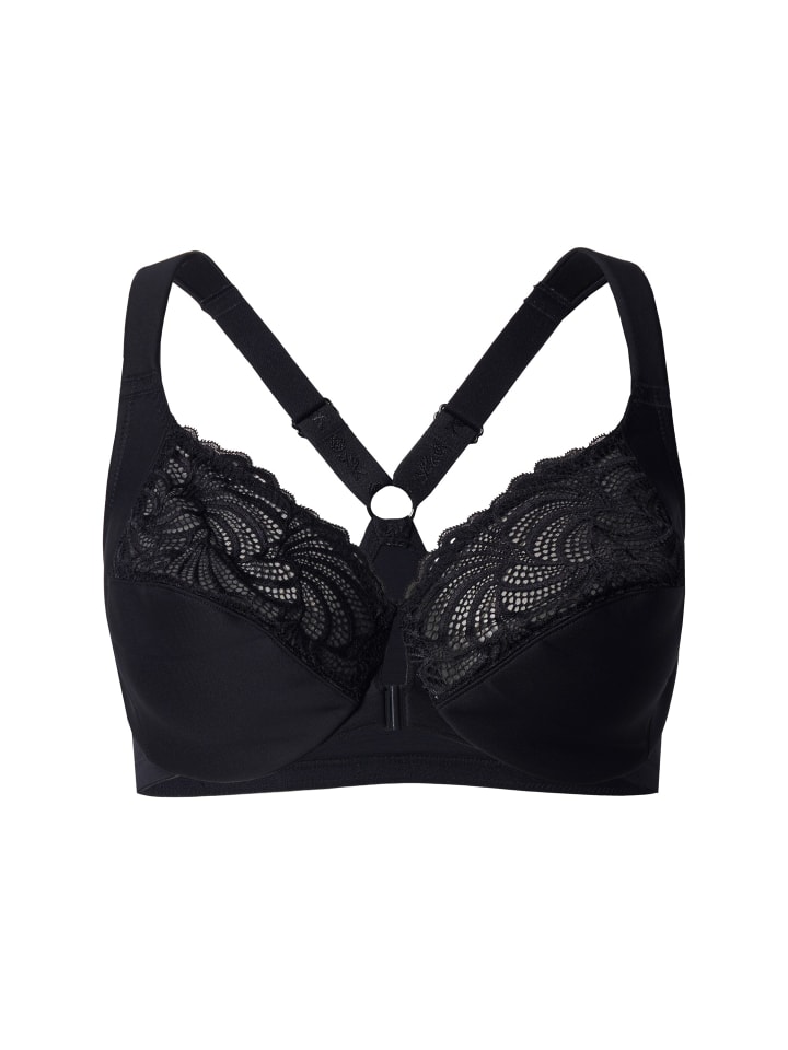 Бюстгальтер на косточках Ulla Popken, черный
Бюстгальтер на косточках Ulla Popken, черный