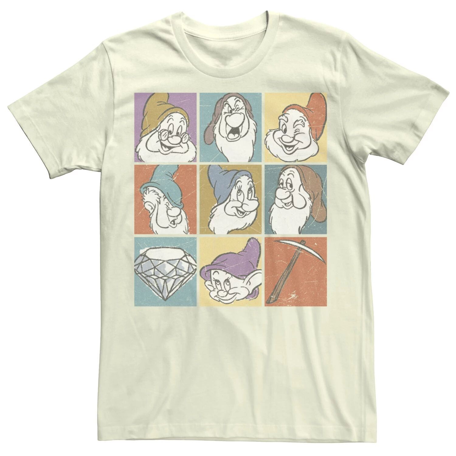 Мужская футболка с портретами «Белоснежка и семь гномов» Disney
Мужская футболка с портретами «Белоснежка и семь гномов» Disney
