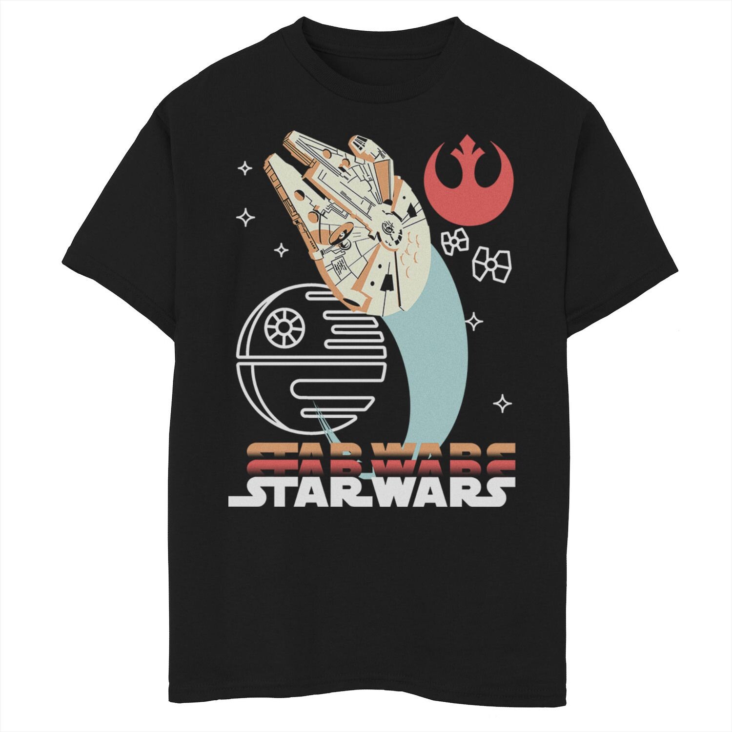 Неоновая космическая футболка «Звездные войны» для мальчиков 8–20 лет Licensed Character
Неоновая космическая футболка «Звездные войны» для мальчиков 8–20 лет Licensed Character