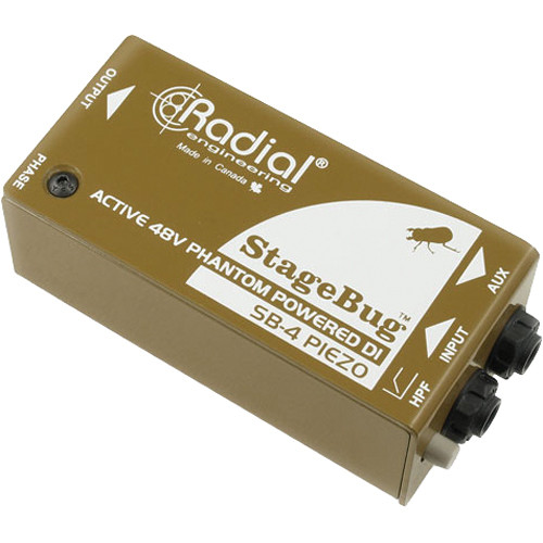 Директ-бокс Radial Engineering StageBug SB-4 Piezo DI R800 0140
Директ-бокс Radial Engineering StageBug SB-4 Piezo DI R800 0140