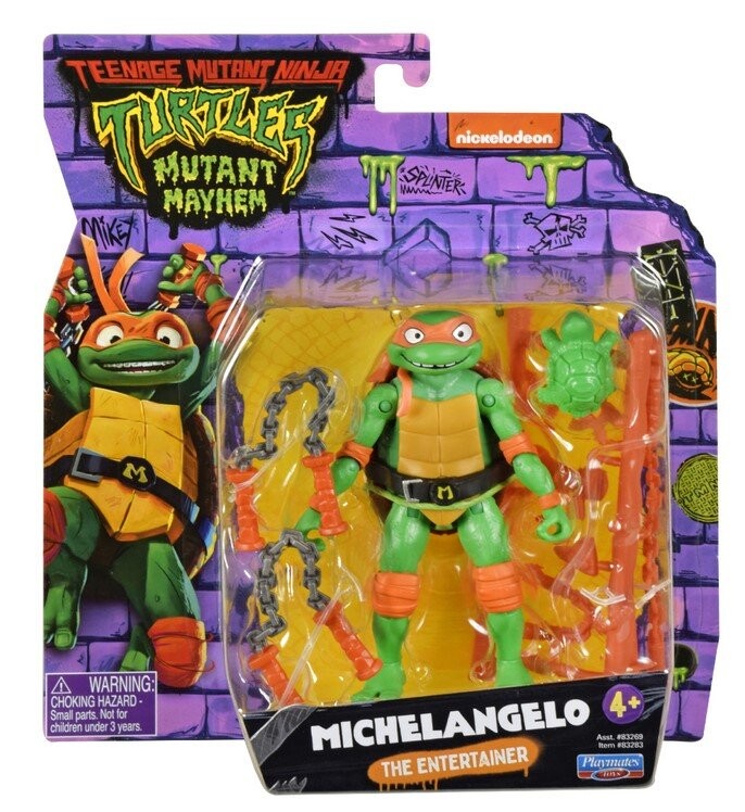 Teenage Mutant Ninja Turtles Movie Mutatnt Mayhem Базовая фигурка МИХЕЛАНДЖЕЛО БАЗОВАЯ ФИГУРКА Wojownicze Żółwie Ninja
Teenage Mutant Ninja Turtles Movie Mutatnt Mayhem Базовая фигурка МИХЕЛАНДЖЕЛО БАЗОВАЯ ФИГУРКА Wojownicze Żółwie Ninja