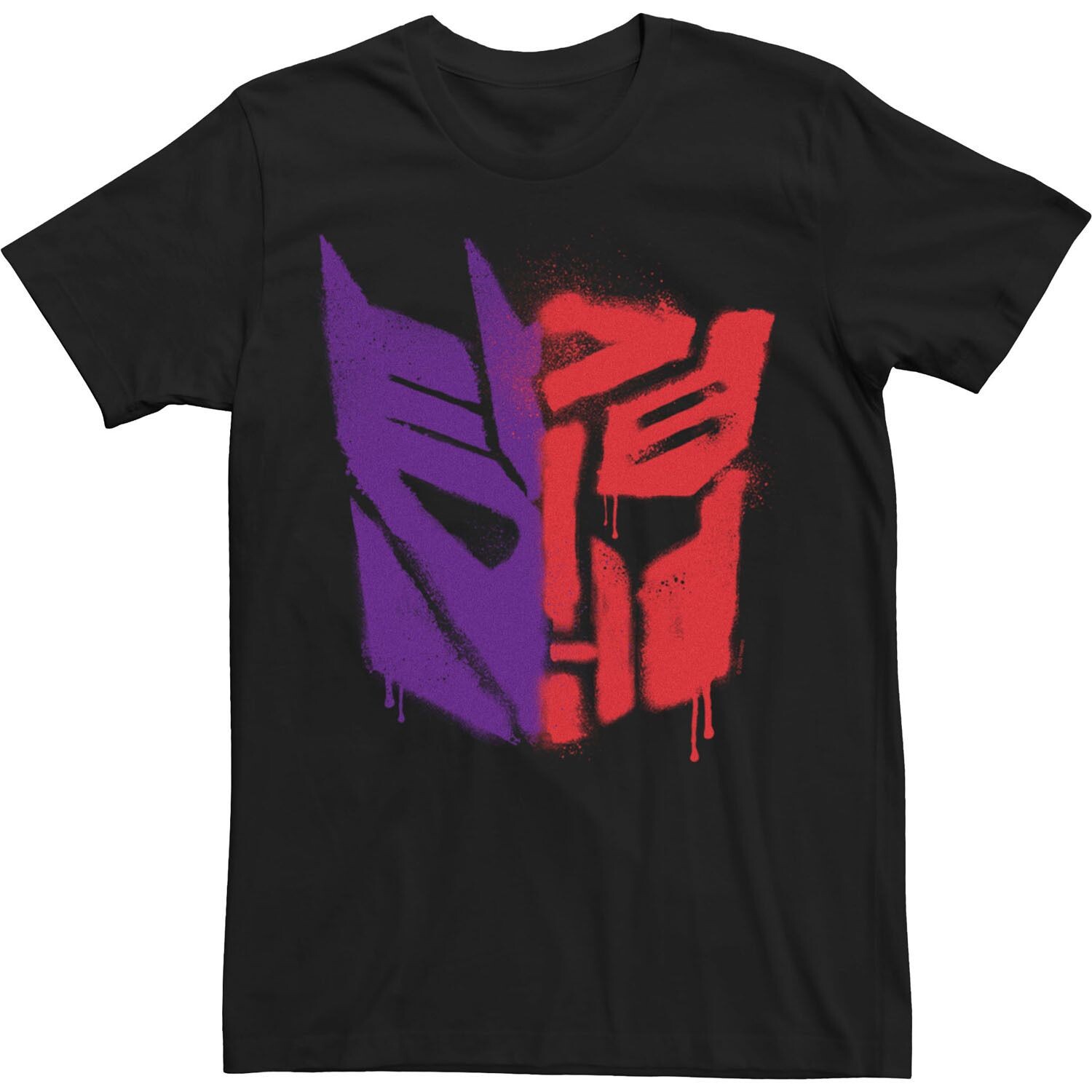 Мужская футболка Transformers: War For Cybertron спрей-краска с разделенным логотипом Licensed Character
Мужская футболка Transformers: War For Cybertron спрей-краска с разделенным логотипом Licensed Character