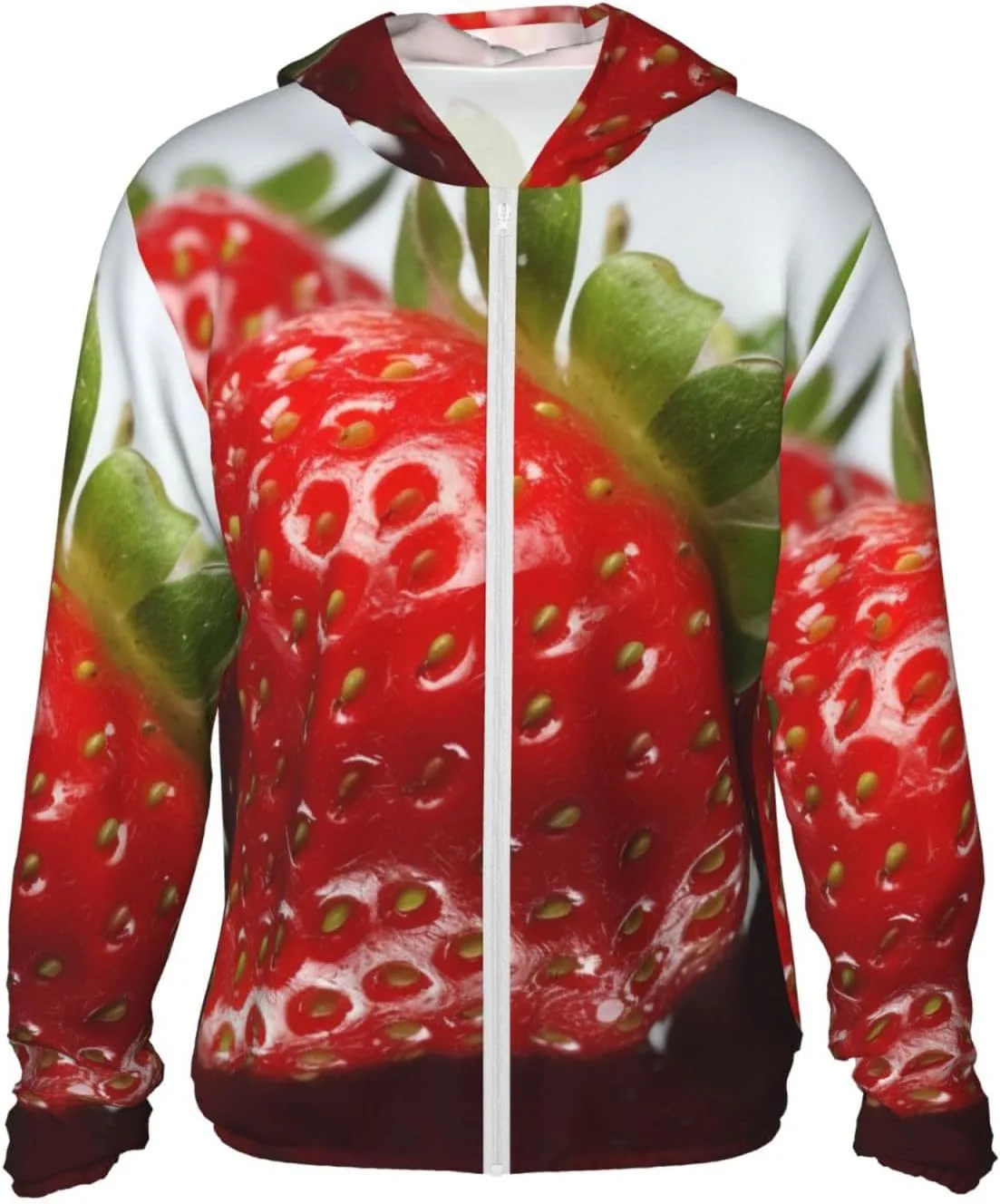 Мужская солнцезащитная футболка с клубничным принтом UPF 50+ NBSKSDLK
Мужская солнцезащитная футболка с клубничным принтом UPF 50+ NBSKSDLK