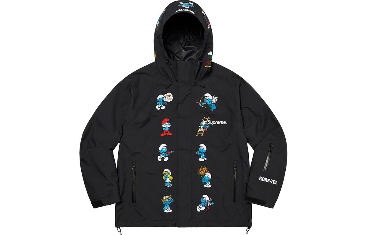 Куртка Supreme x Smurfs, черный
Куртка Supreme x Smurfs, черный