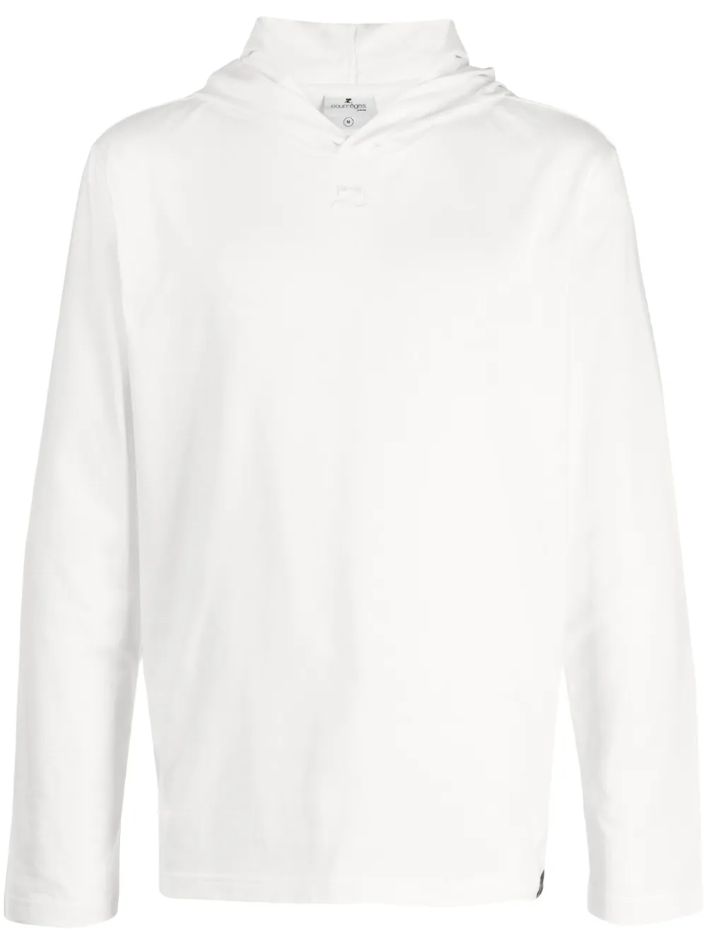 Худи с вышитым логотипом Courrèges, белый
Худи с вышитым логотипом Courrèges, белый