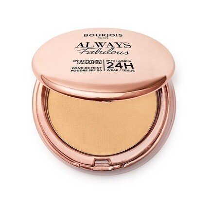 Пудра Bourjois Always Fabulous 410 Golden Beige 7г 
Пудра Bourjois Always Fabulous 410 Golden Beige 7г