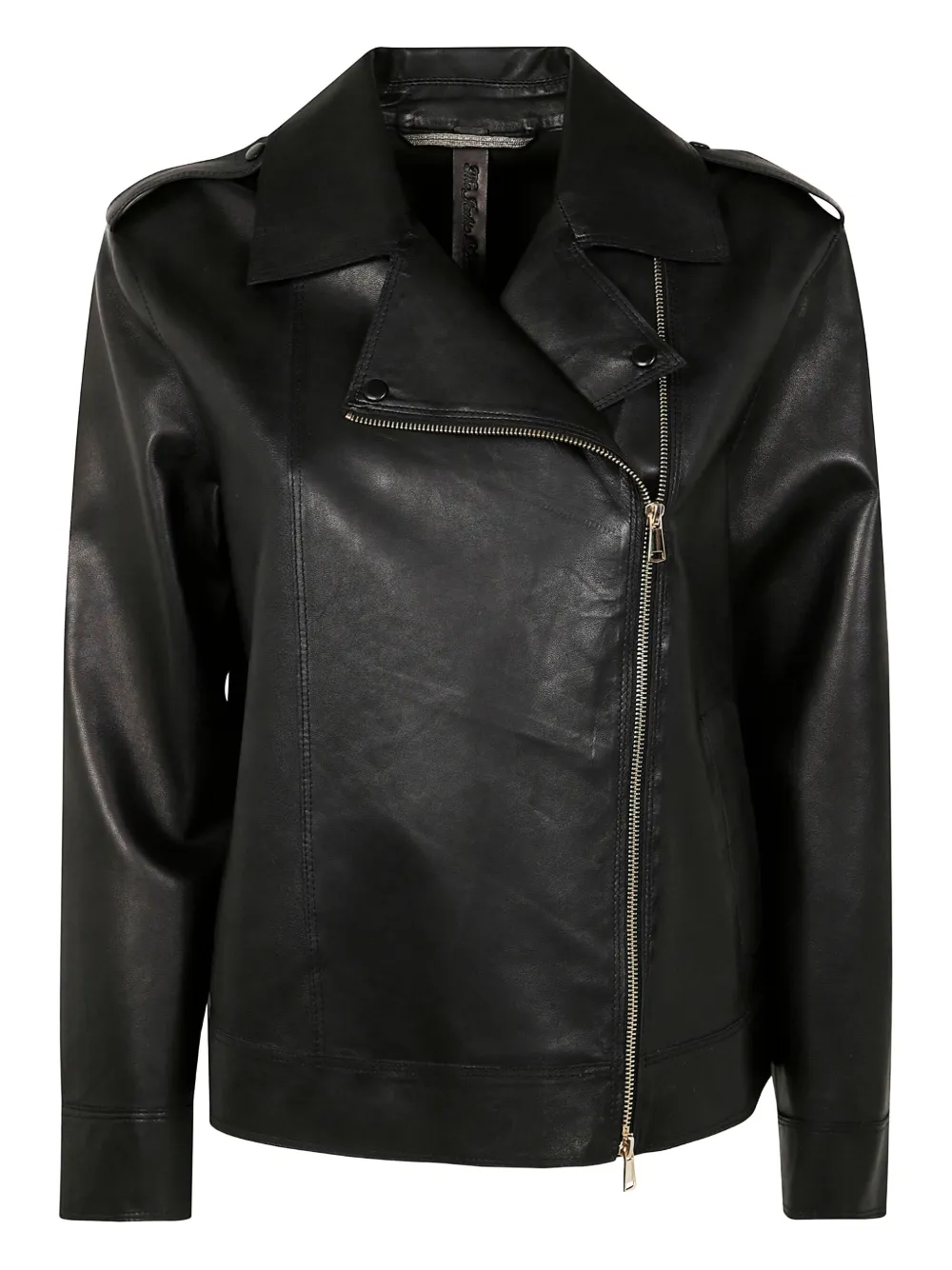 Кожаная куртка с асимметричной молнией The Jackie Leathers, черный
Кожаная куртка с асимметричной молнией The Jackie Leathers, черный