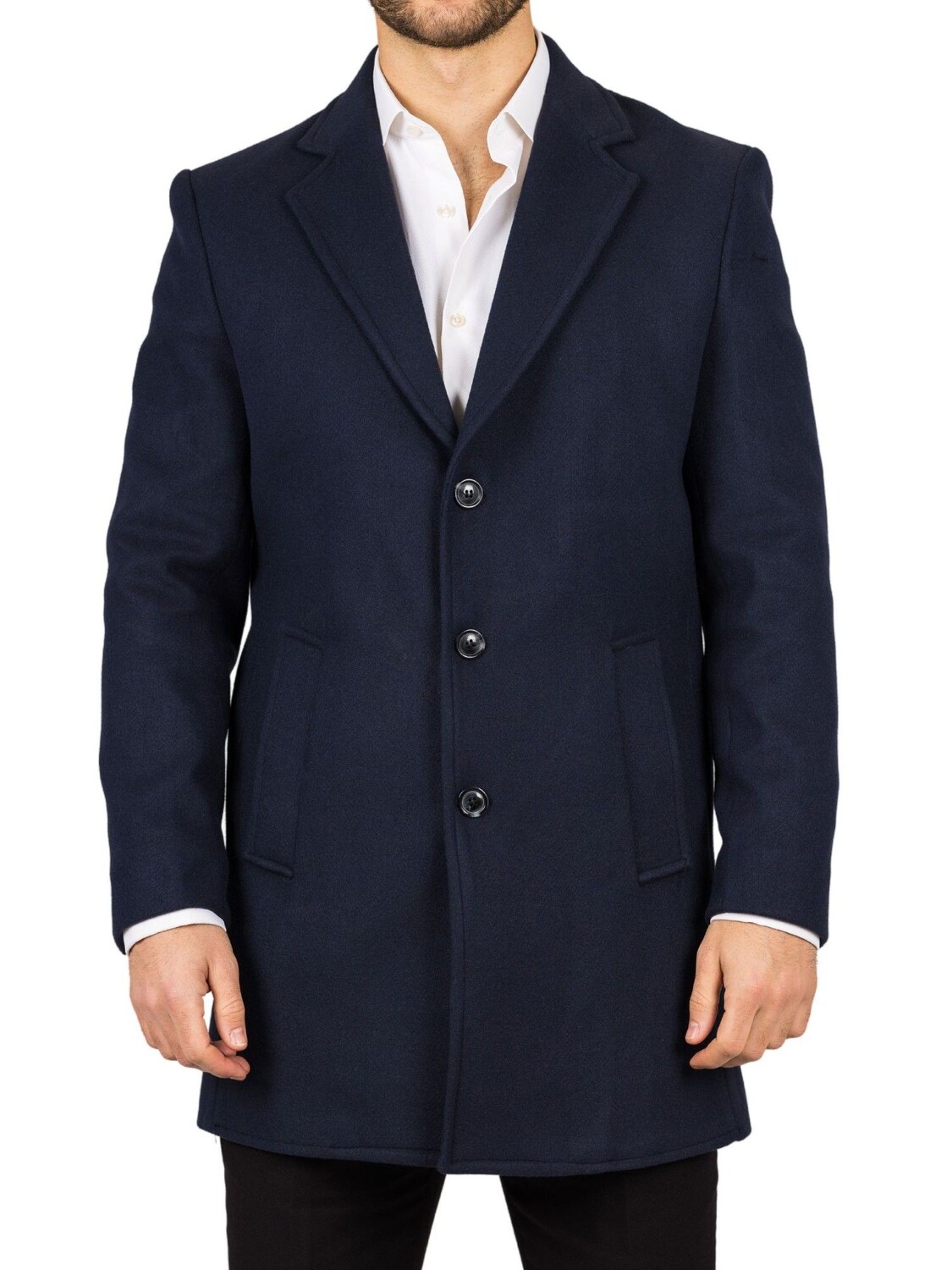 Пальто полушерстяное TruClothing, темно-синий
Пальто полушерстяное TruClothing, темно-синий