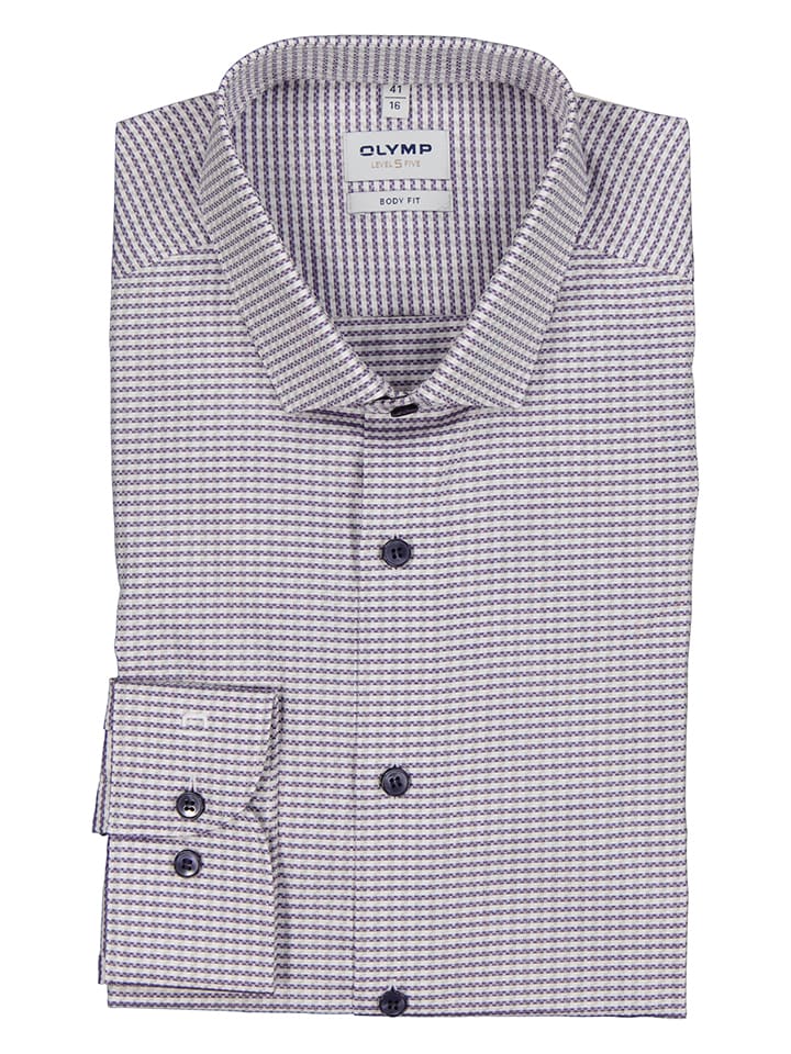 Рубашка OLYMP, цвет lila/weiß
Рубашка OLYMP, цвет lila/weiß