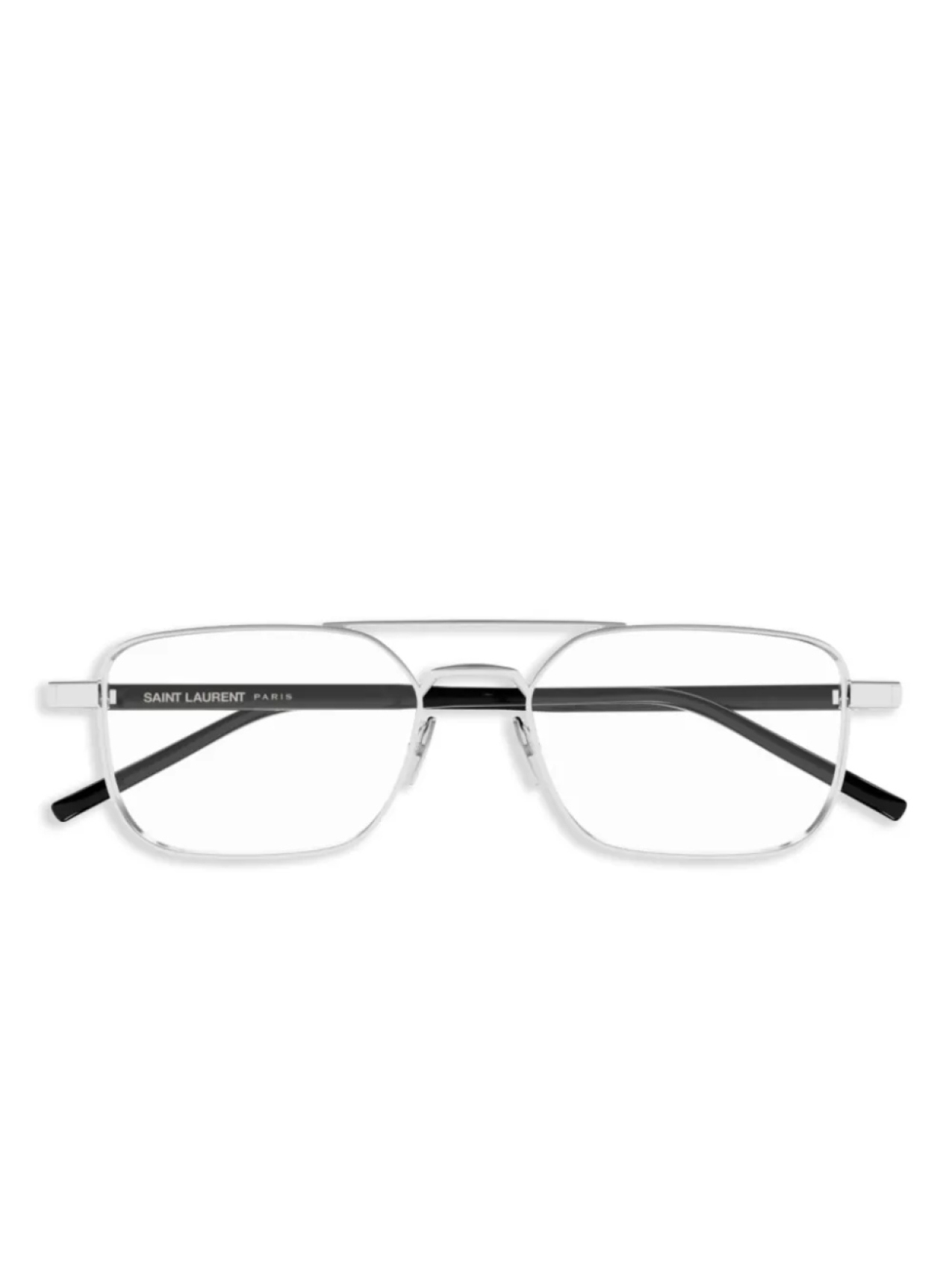 Очки Saint Laurent Eyewear в квадратной оправе, серебряный
Очки Saint Laurent Eyewear в квадратной оправе, серебряный
