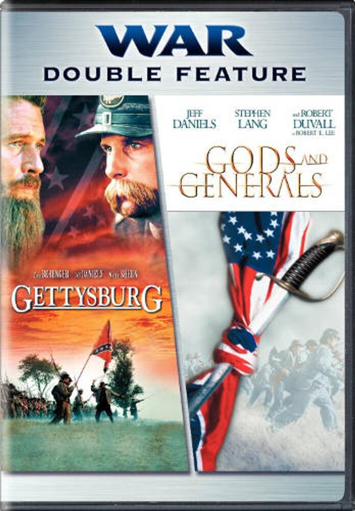 Диск DVD Gettysburg / Gods & Generals
Диск DVD Gettysburg / Gods & Generals