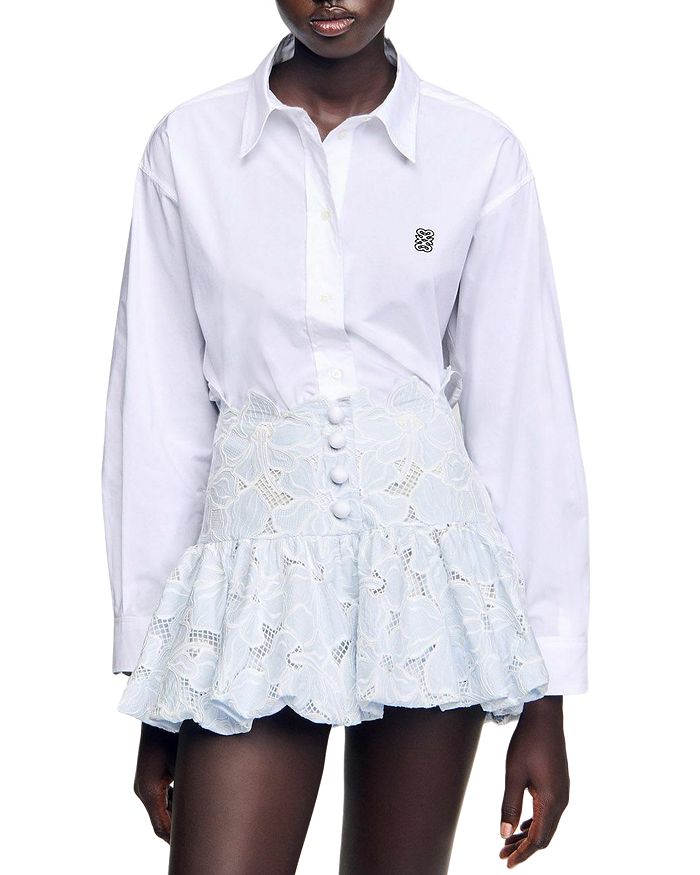 Розан Кружевная Мини-Юбка Sandro, синий
Розан Кружевная Мини-Юбка Sandro, синий