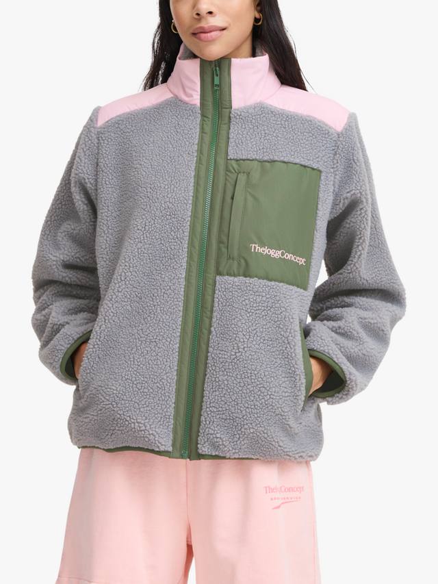 Куртка borg с вырезанным воронкообразным вырезом berri на молнии The Jogg Concept, цвет Griffin Mix, Серый, Куртка borg с вырезанным воронкообразным вырезом berri на молнии The Jogg Concept, цвет Griffin Mix
Куртка borg с вырезанным воронкообразным вырезом berri на молнии The Jogg Concept, цвет Griffin Mix, Серый, Куртка borg с вырезанным воронкообразным вырезом berri на молнии The Jogg Concept, цвет Griffin Mix