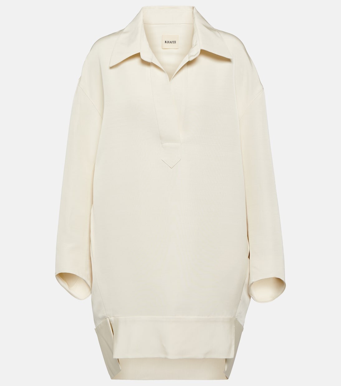 Мини-платье kal из смесовой шерсти Khaite, белый
Мини-платье kal из смесовой шерсти Khaite, белый