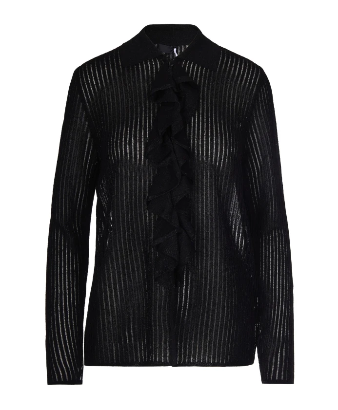 Ребристый свитшот Liu Jo, черный
Ребристый свитшот Liu Jo, черный