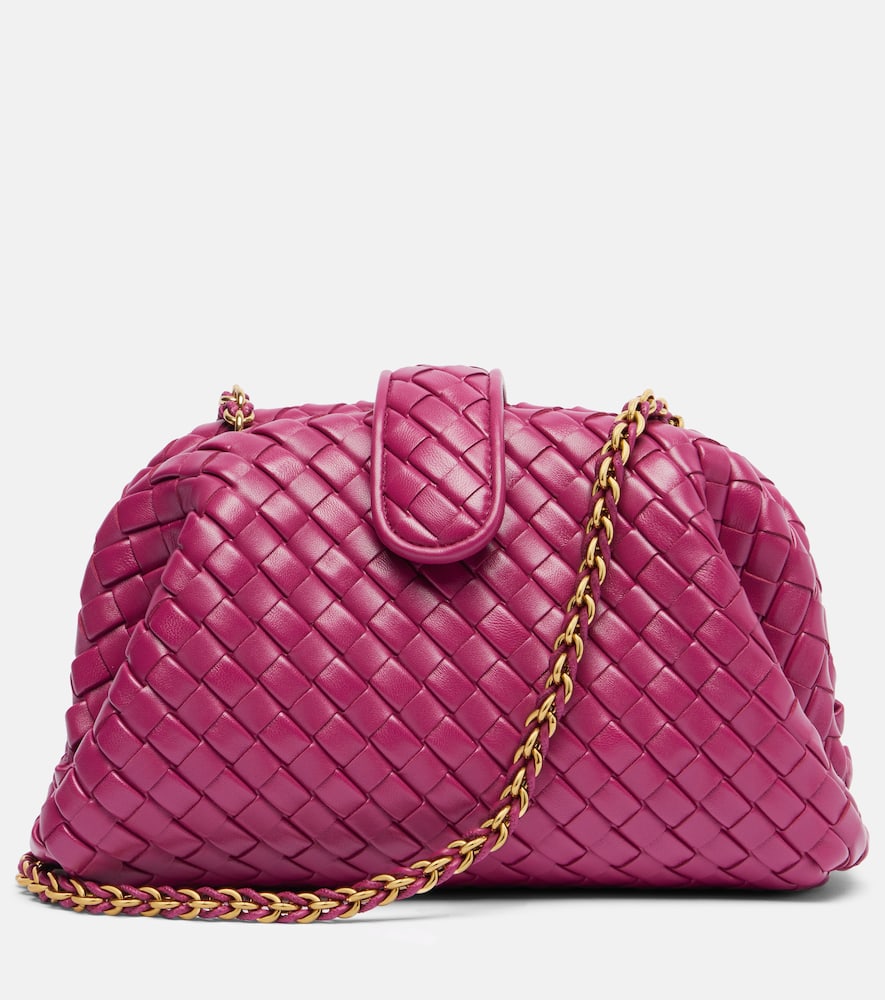 Кожаный клатч Lauren 1980 Small Bottega Veneta, Cinnabar-Muse Brass
Кожаный клатч Lauren 1980 Small Bottega Veneta, Cinnabar-Muse Brass