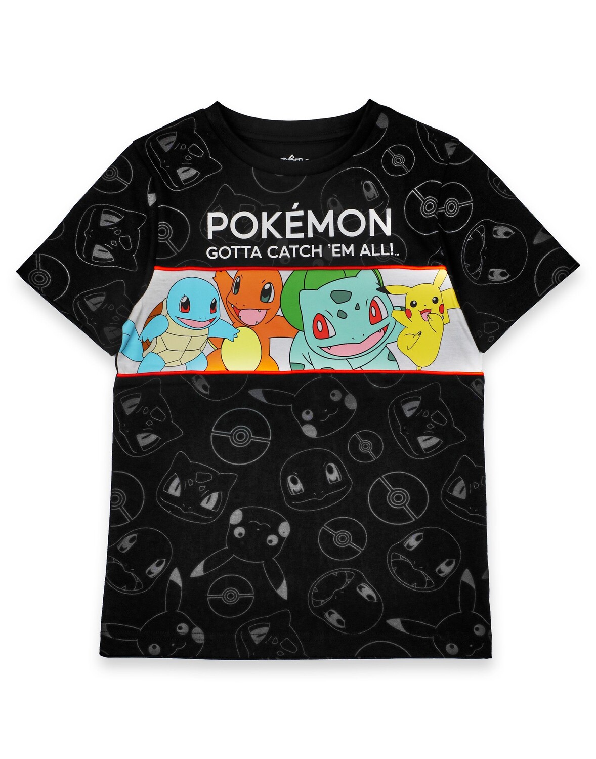 Футболка Pokemon с короткими рукавами, черный
Футболка Pokemon с короткими рукавами, черный