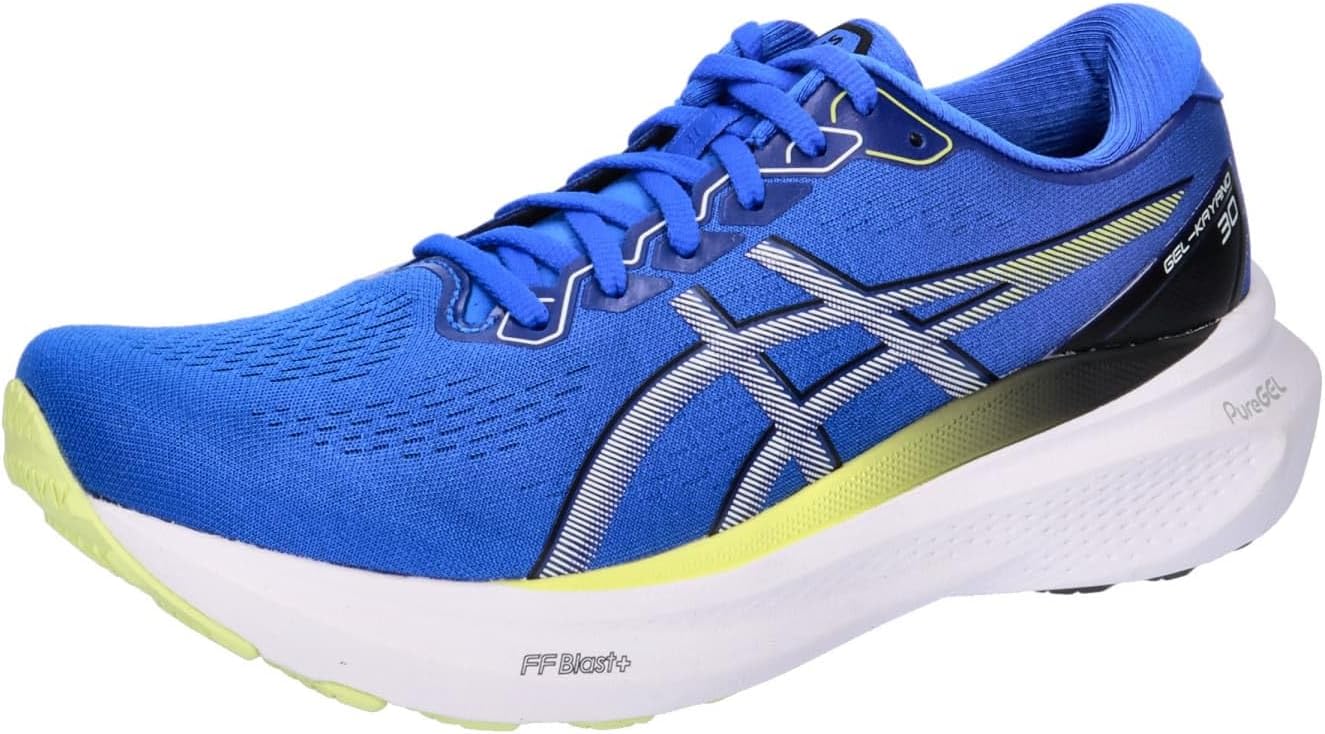 Мужские кроссовки для бега Asics Gel-Kayano 30, синий/желтый
Мужские кроссовки для бега Asics Gel-Kayano 30, синий/желтый