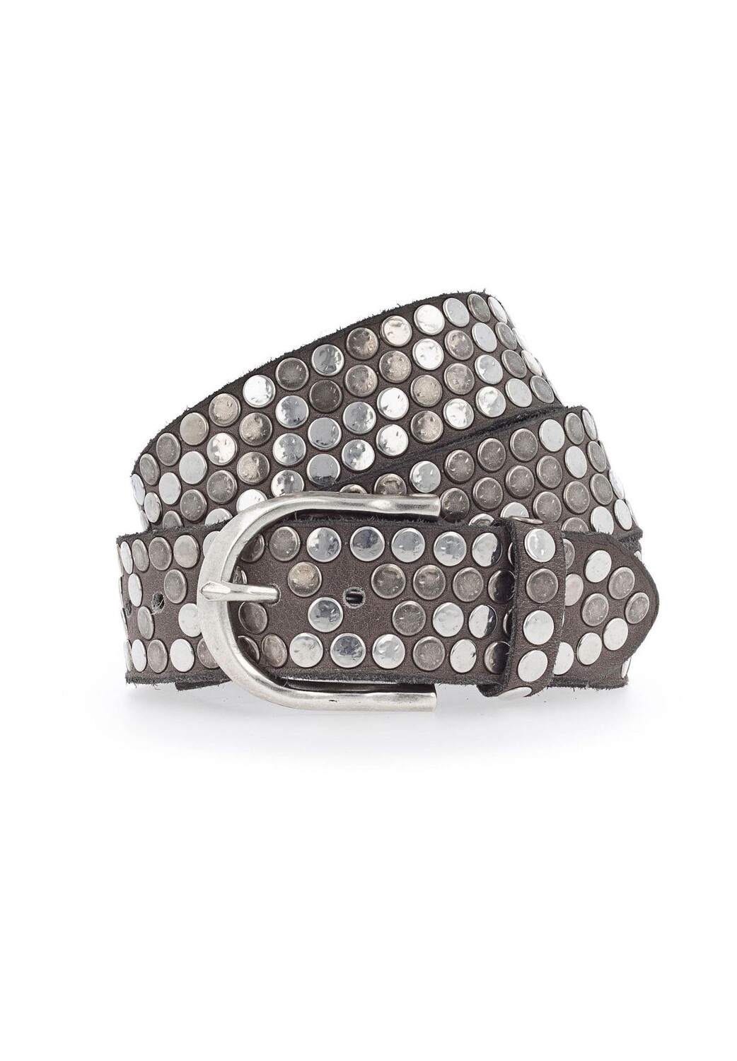 Кожаный ремень с заклепками B.BELT, тауп
Кожаный ремень с заклепками B.BELT, тауп