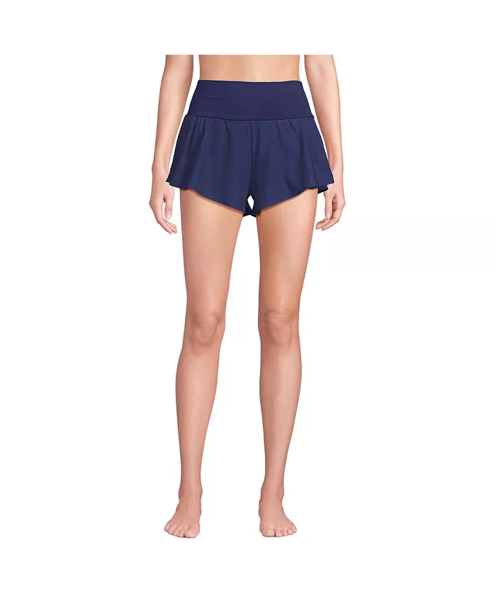 Женские плавательные шорты без ластовицы 3" с оборками и встроенными трусиками Lands' End, синий
Женские плавательные шорты без ластовицы 3" с оборками и встроенными трусиками Lands' End, синий