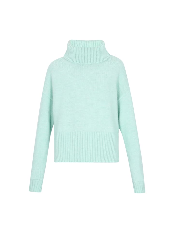 Женский свитер цвета мяты меланж myMo
Женский свитер цвета мяты меланж myMo