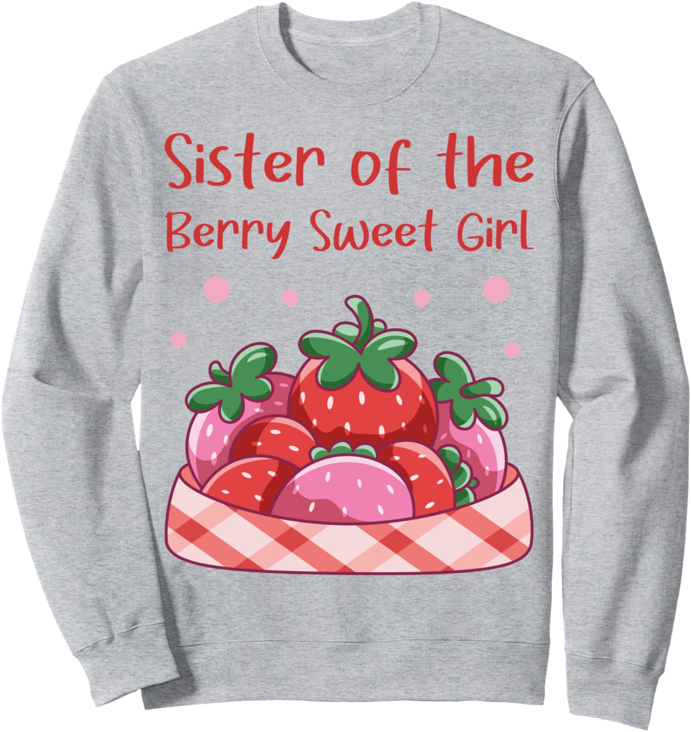 Толстовка «Младшая сестра Берри, милая девочка, клубничная вечеринка в честь дня рождения» Family Look 2-3-4 Year Old Sweet Decorations Gifts, серый
Толстовка «Младшая сестра Берри, милая девочка, клубничная вечеринка в честь дня рождения» Family Look 2-3-4 Year Old Sweet Decorations Gifts, серый