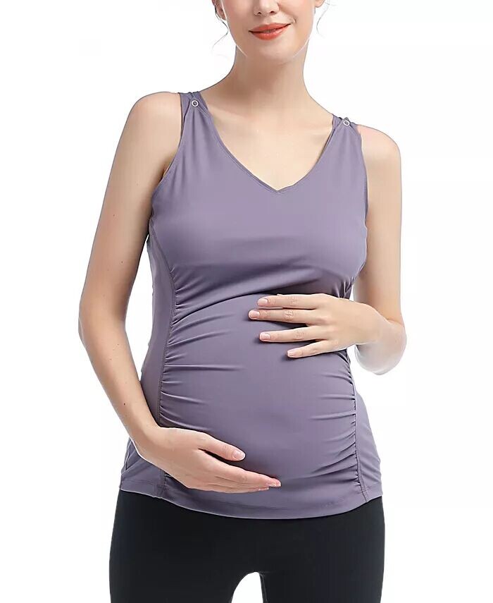 Майка Active для кормления грудью с V-образным вырезом для беременных kimi + kai, фиолетовый
Майка Active для кормления грудью с V-образным вырезом для беременных kimi + kai, фиолетовый