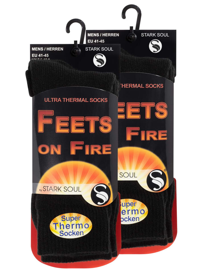 Носки Stark Soul Thermo 2er Pack FEETS on FIRE, черный
Носки Stark Soul Thermo 2er Pack FEETS on FIRE, черный