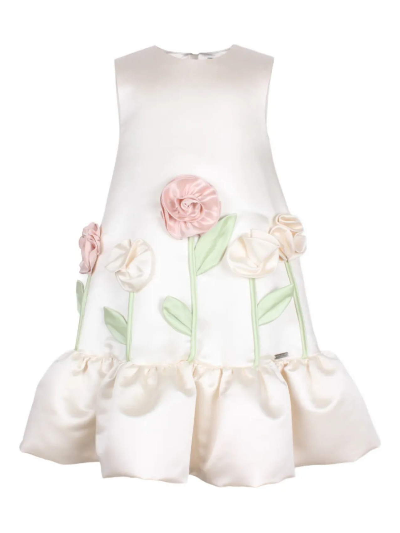Платье с цветочной аппликацией и оборками JESSIE AND JAMES KIDS, белый
Платье с цветочной аппликацией и оборками JESSIE AND JAMES KIDS, белый