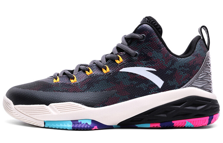 Баскетбольные кроссовки Rhomboid мужские с низким верхом, черные/серые Anta
Баскетбольные кроссовки Rhomboid мужские с низким верхом, черные/серые Anta