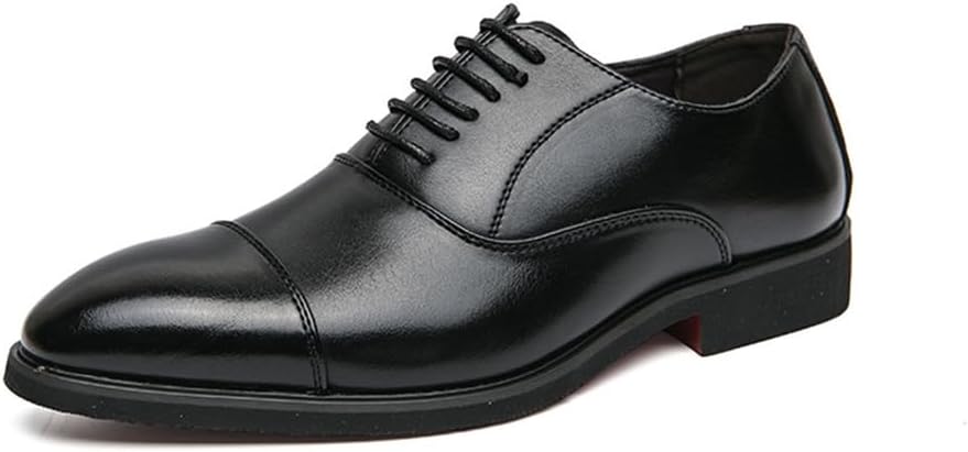 Мужские оксфорды KYOESCAI, классические деловые туфли на шнуровке, повседневные туфли для мужчин, черный
Мужские оксфорды KYOESCAI, классические деловые туфли на шнуровке, повседневные туфли для мужчин, черный