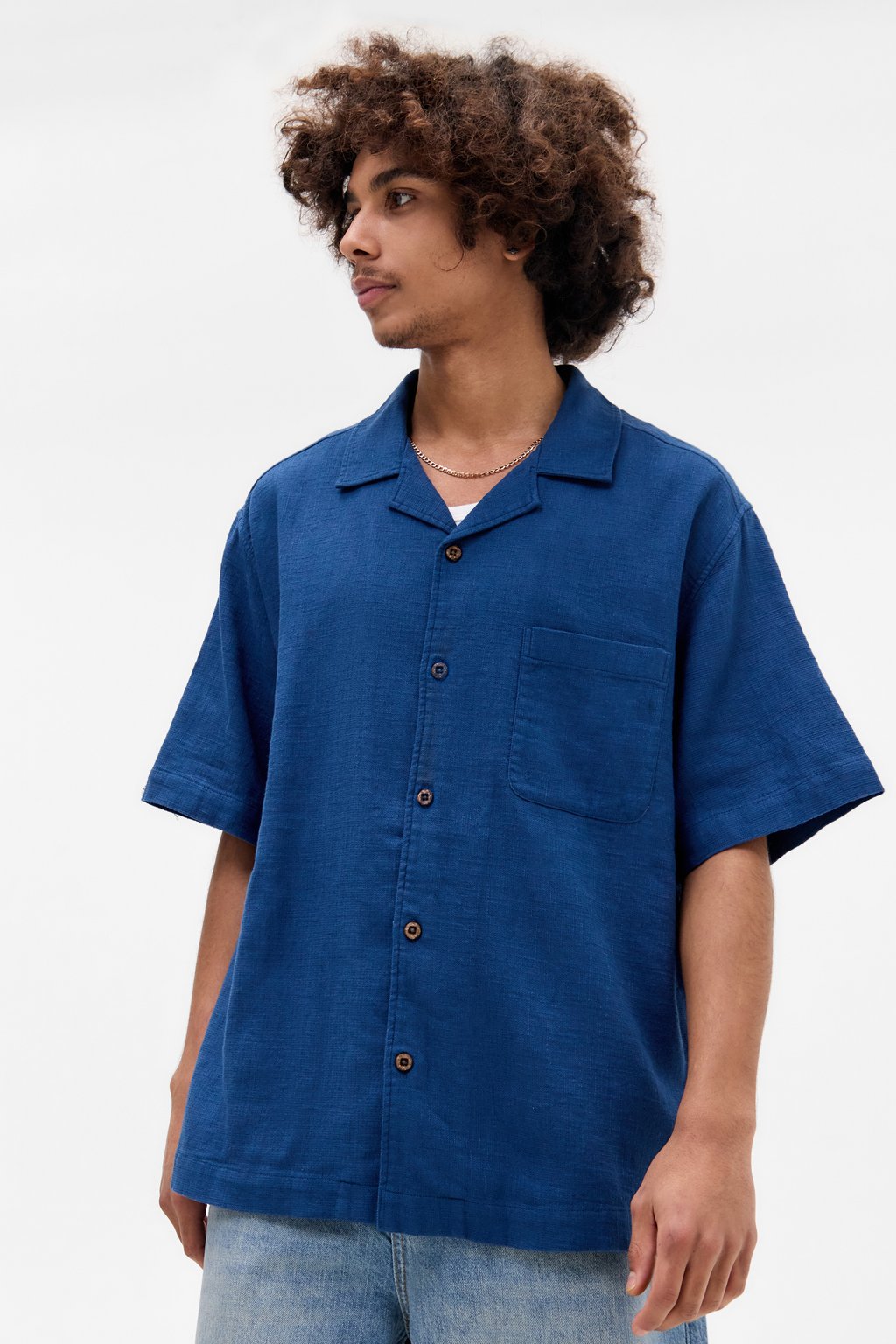 Рубашка ONE POCKET CRINKLE UNISEX - Button-down blouse BDG Urban Outfitters, синий
Рубашка ONE POCKET CRINKLE UNISEX - Button-down blouse BDG Urban Outfitters, синий