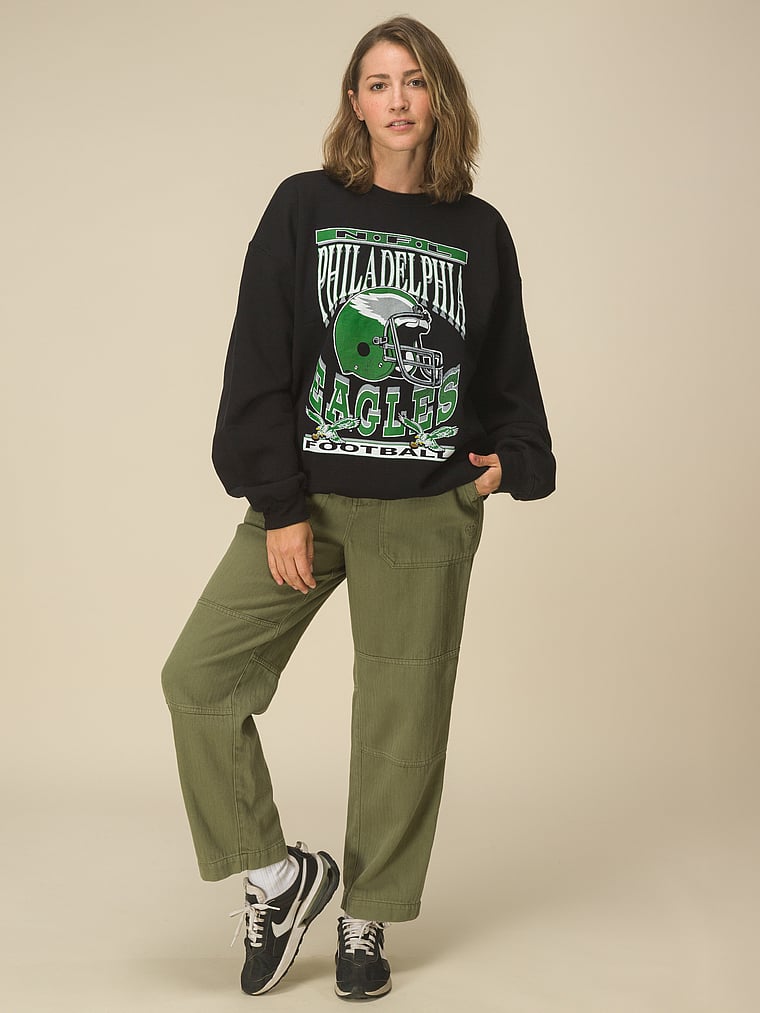 Флисовая толстовка Eagles с изображением шлема Junk Food Clothing, black-eagles
Флисовая толстовка Eagles с изображением шлема Junk Food Clothing, black-eagles