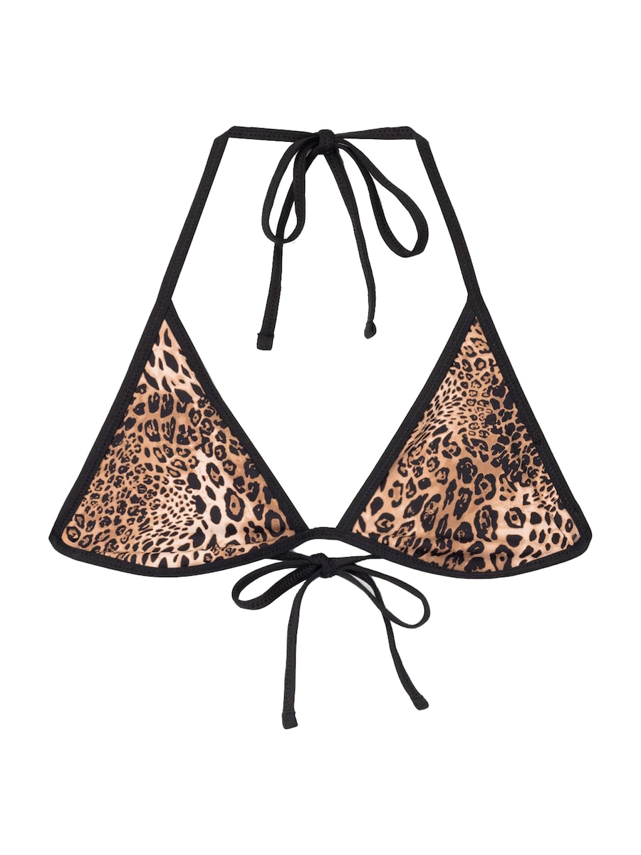 Треугольный бикини-топ Bershka, черный
Треугольный бикини-топ Bershka, черный