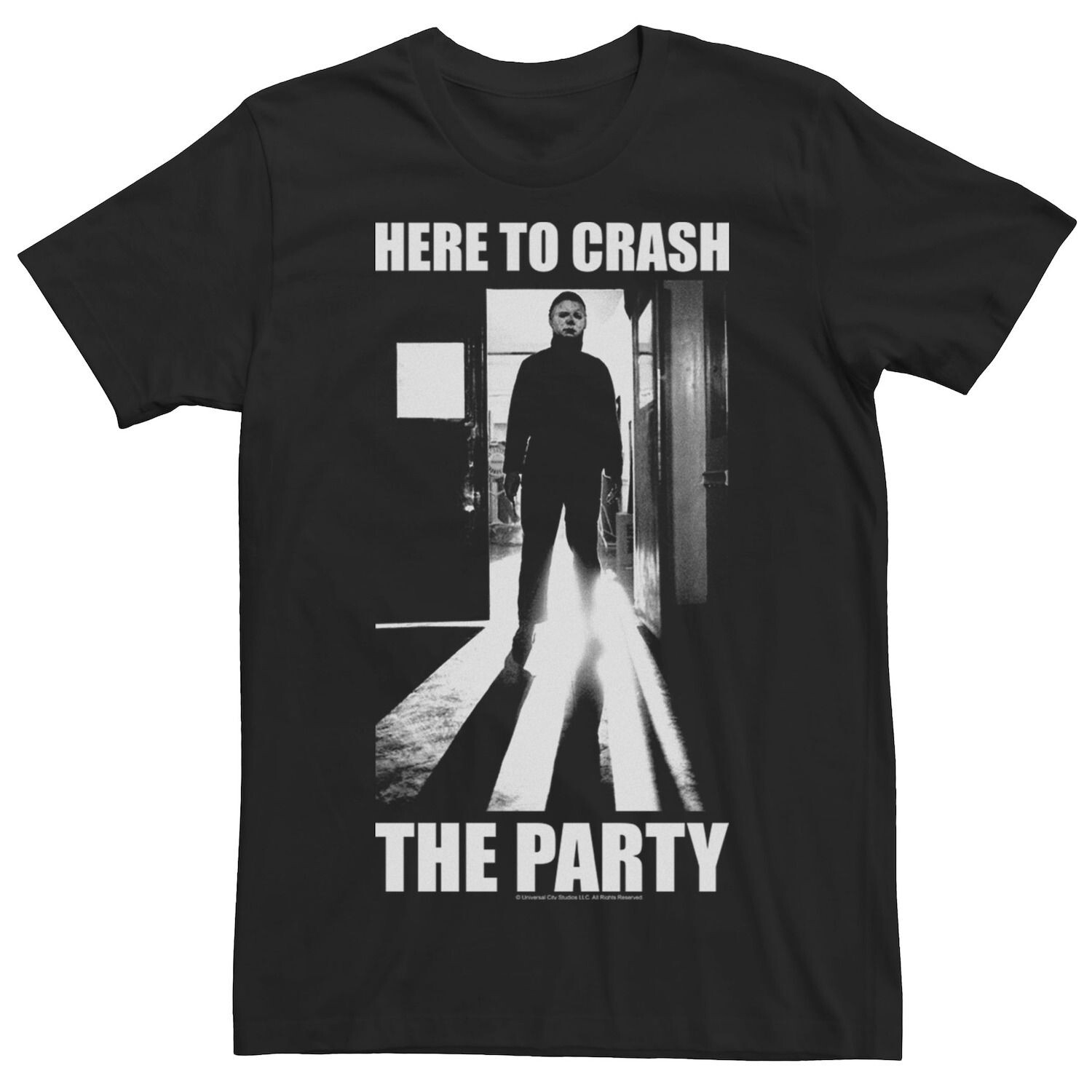 Мужская футболка с рисунком Michael Myers Here To Crash The Party на Хэллоуин Licensed Character
Мужская футболка с рисунком Michael Myers Here To Crash The Party на Хэллоуин Licensed Character