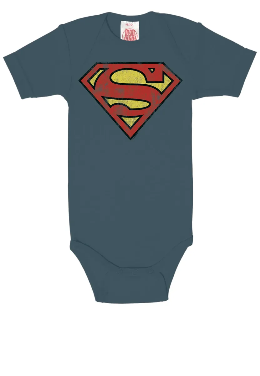 LOGOSHIRT Боди Logoshirt Супермена спереди, синий
LOGOSHIRT Боди Logoshirt Супермена спереди, синий