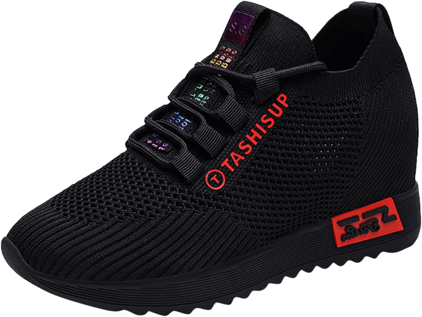 Женские кроссовки Hbeylia на скрытой платформе с дышащей легкой сеткой, высокий верх, без шнурков, спортивные для ходьбы, модные туфли на высоком каблуке, кроссовки-лоферы для женщин, красный
Женские кроссовки Hbeylia на скрытой платформе с дышащей легкой сеткой, высокий верх, без шнурков, спортивные для ходьбы, модные туфли на высоком каблуке, кроссовки-лоферы для женщин, красный