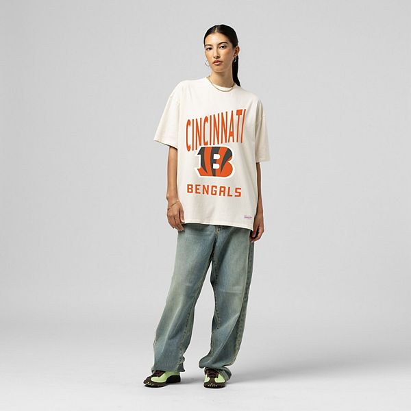 Женская футболка boyfriend с логотипом Cincinnati Bengals Mitchell & Ness
Женская футболка boyfriend с логотипом Cincinnati Bengals Mitchell & Ness