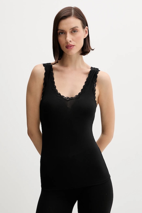 Топ United Colors Of Benetton, черный
Топ United Colors Of Benetton, черный