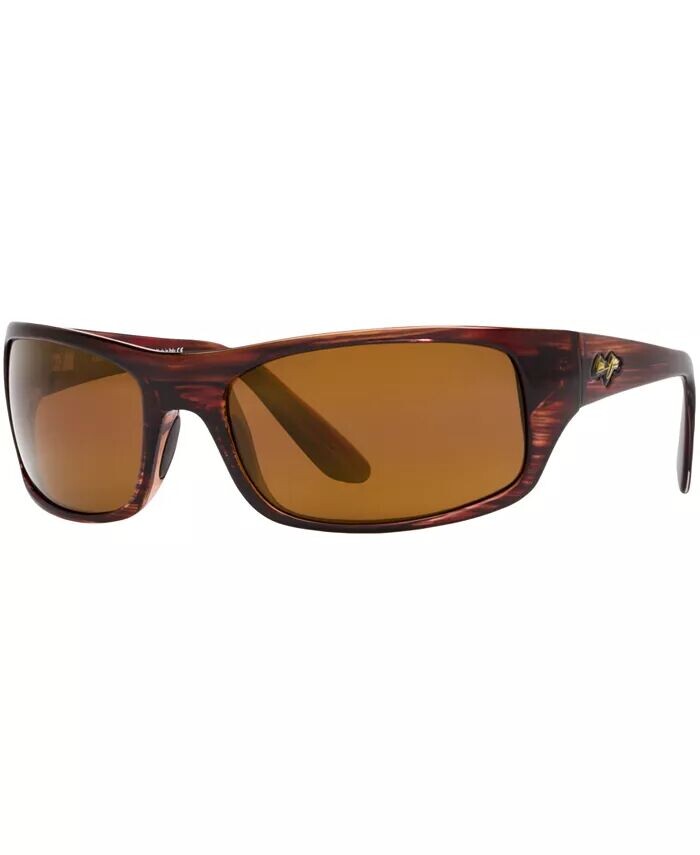 Поляризованные солнцезащитные очки PEAHI Maui Jim, коричневый
Поляризованные солнцезащитные очки PEAHI Maui Jim, коричневый