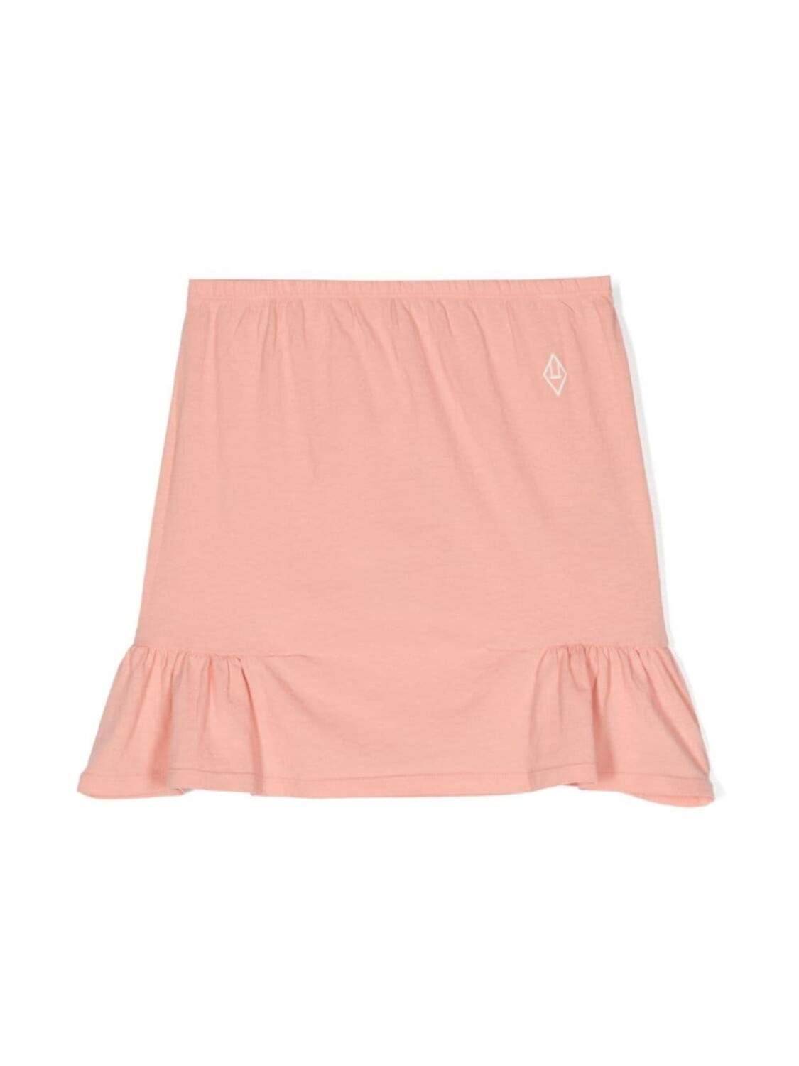 The Animals Observatory юбка с вышитым логотипом, розовый 
The Animals Observatory юбка с вышитым логотипом, розовый