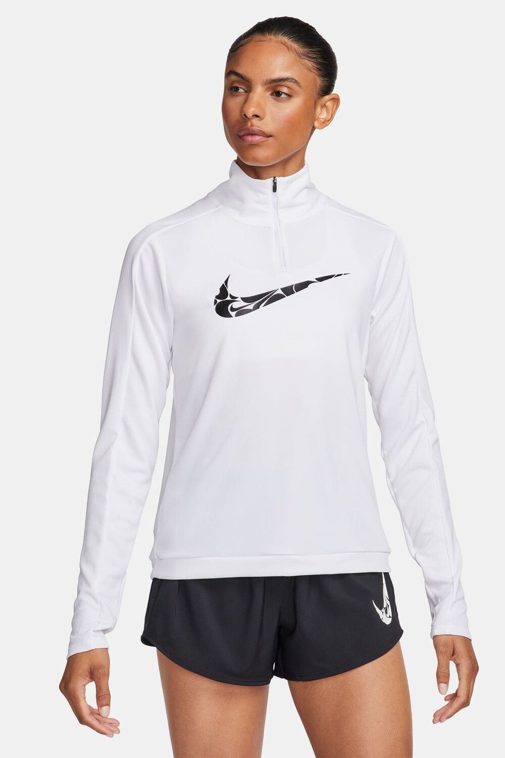 Средний слой с полумолнией Swoosh dri fit Nike, белый
Средний слой с полумолнией Swoosh dri fit Nike, белый