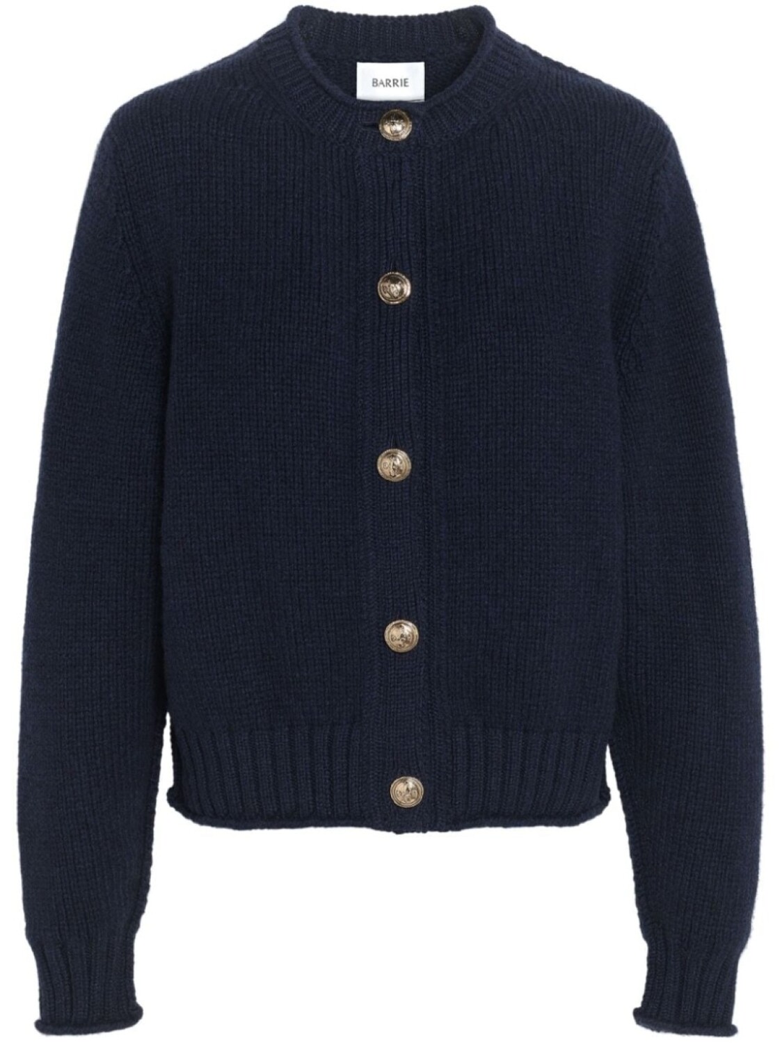 Barrie кашемировый кардиган крупной вязки, синий
Barrie кашемировый кардиган крупной вязки, синий
