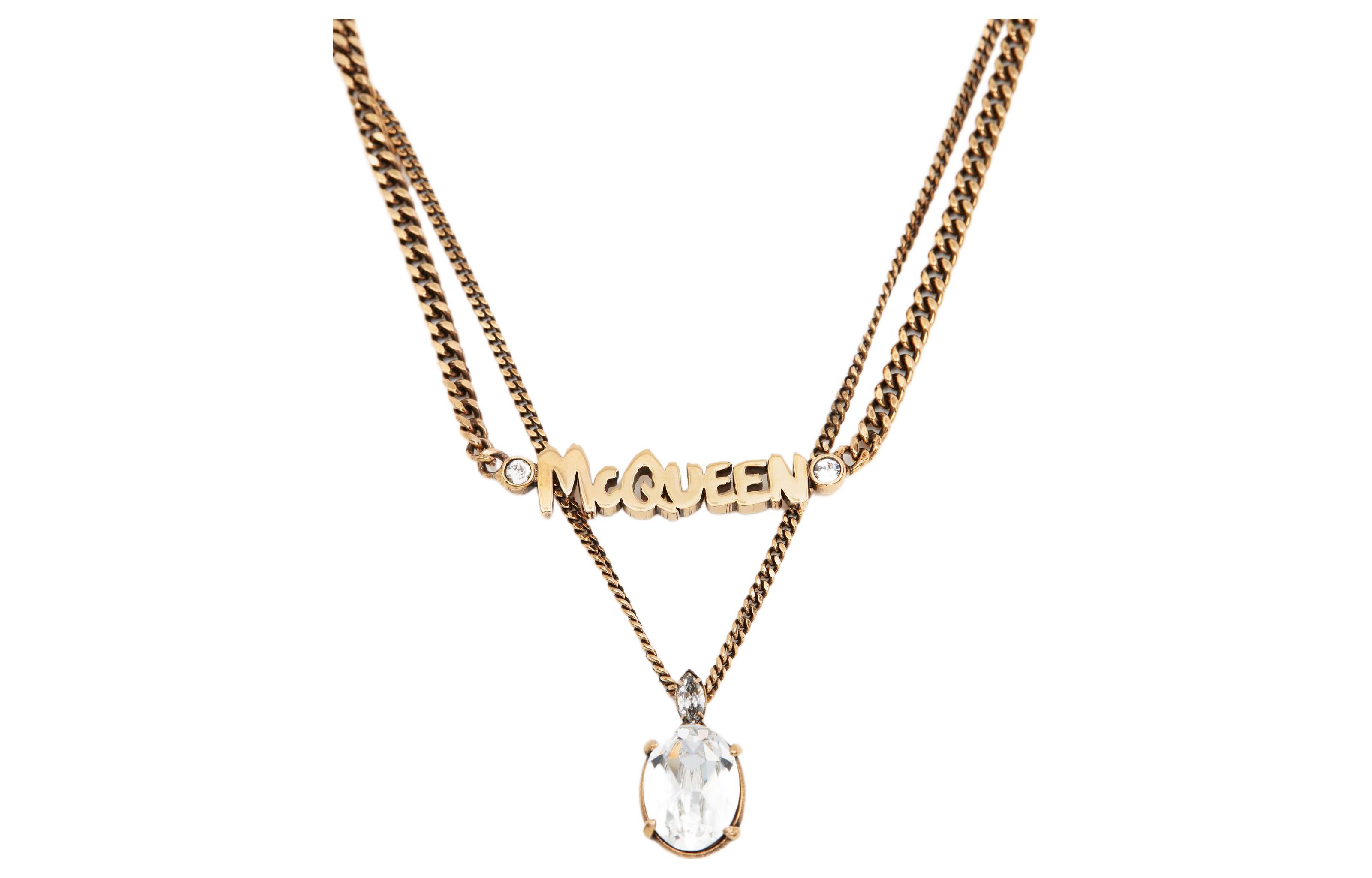 Alexander McQueen Латунное ожерелье женское золотое
Alexander McQueen Латунное ожерелье женское золотое