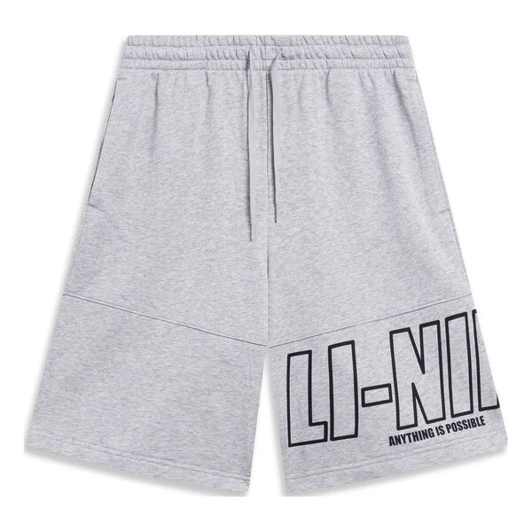Шорты все возможно графические шорты Li-Ning, серый
Шорты все возможно графические шорты Li-Ning, серый