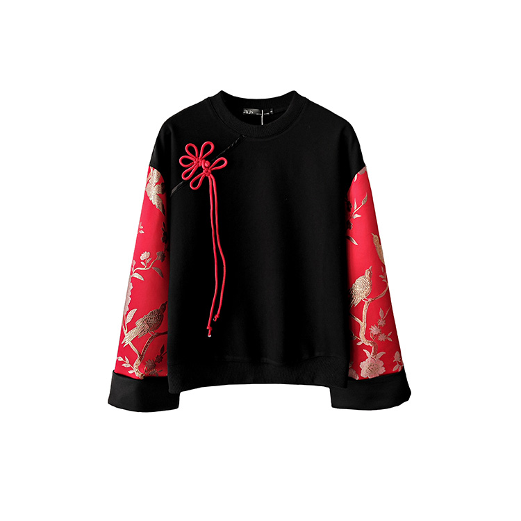 Джемпер женский черный красный JK&JS
Джемпер женский черный красный JK&JS