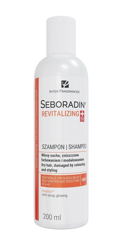 Seboradin Revitalizing шампунь, 200 ml
Seboradin Revitalizing шампунь, 200 ml