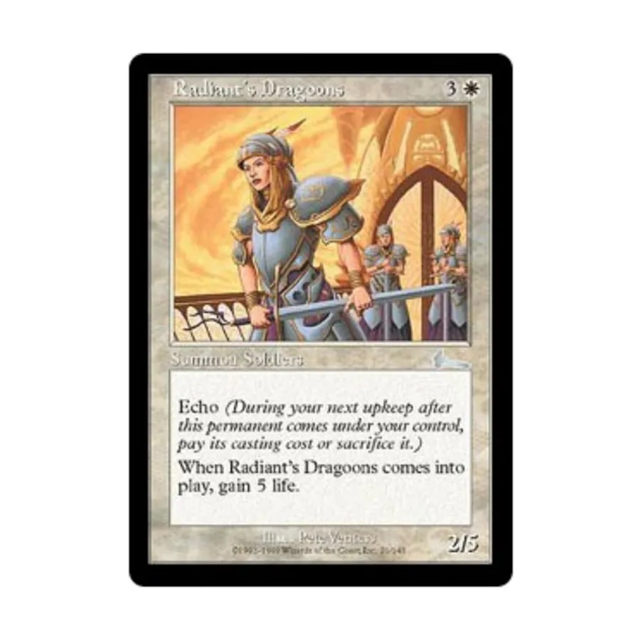 CCG Драгуны Сияющего (U), MTG - Urza's Legacy
CCG Драгуны Сияющего (U), MTG - Urza's Legacy